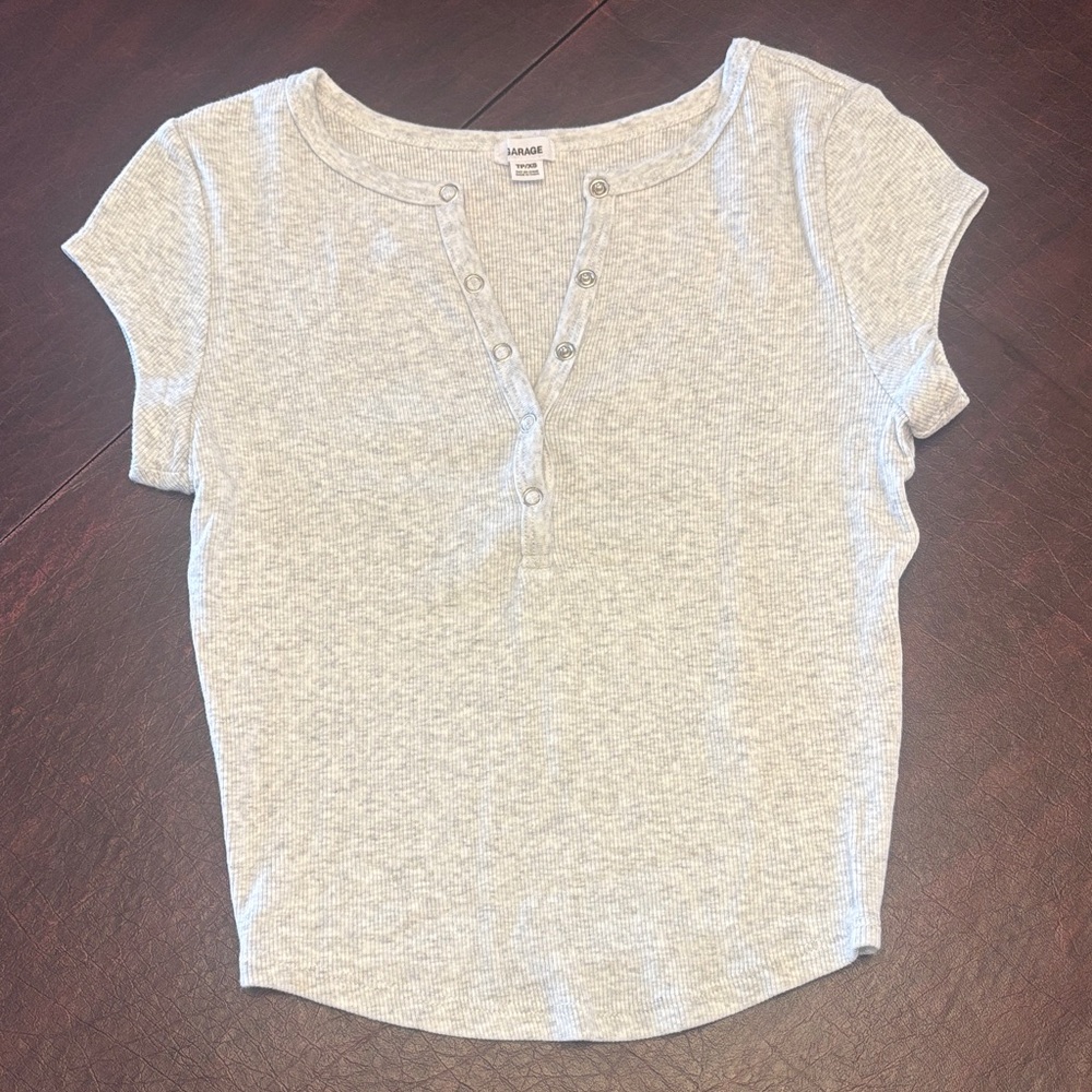 Garage Light Gray Short Sleeve T-Shirt